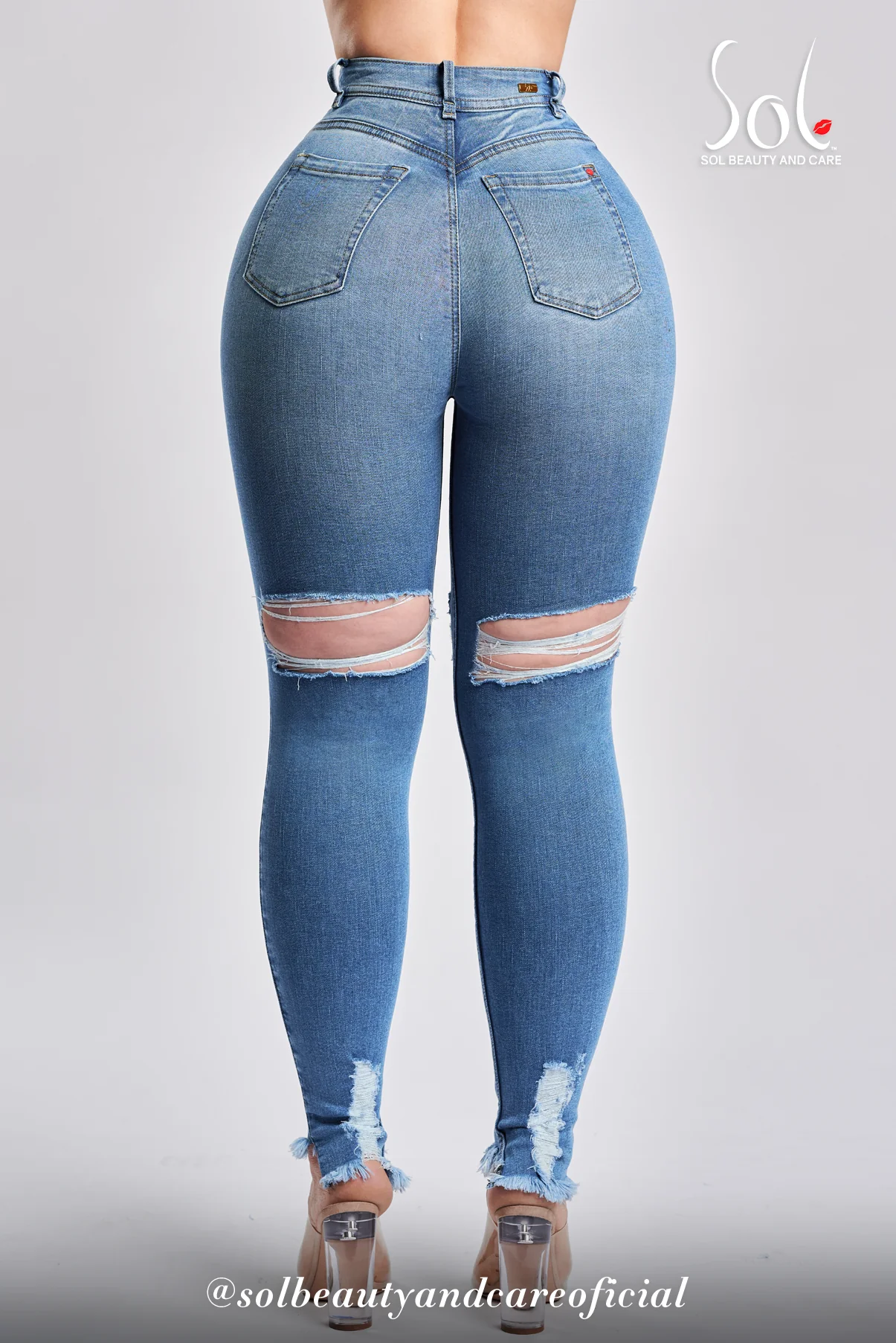 Jeans Capri Blue - Image 4