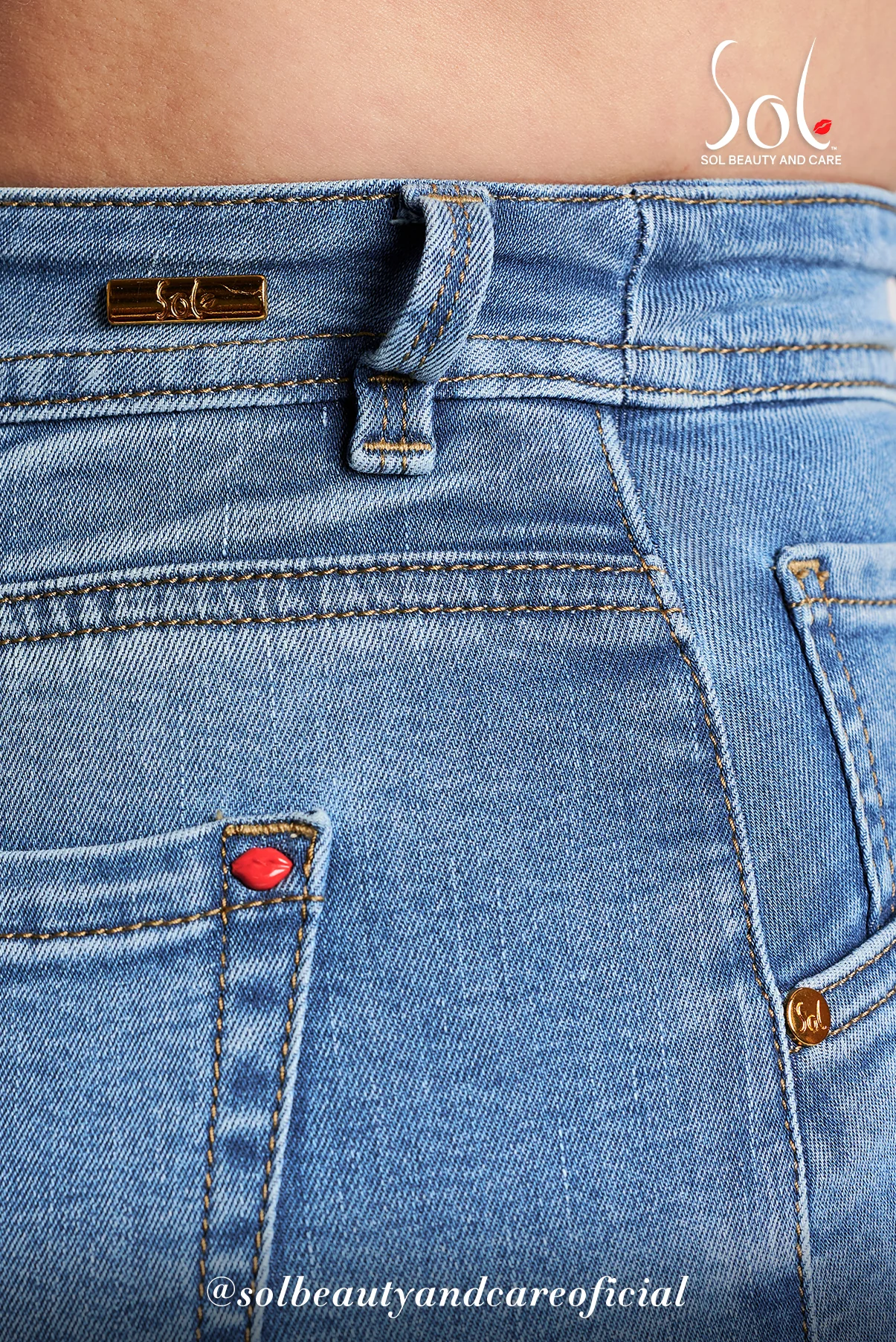 Jeans Capri Blue - Image 5