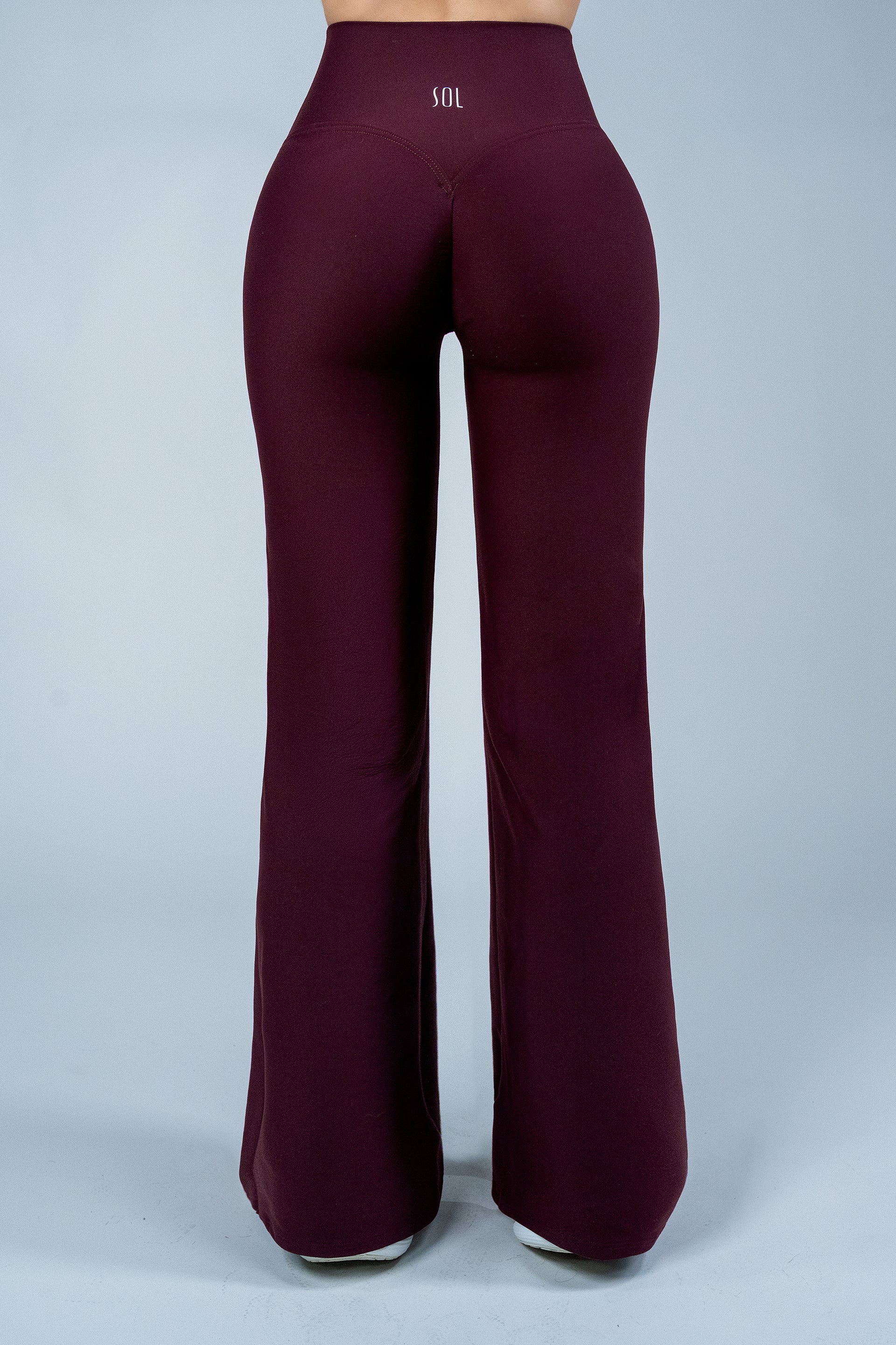 Set ShapePRO Sherlyn Wide-Leg Burgundy - Image 10